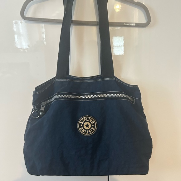 Kipling Dark Blue Tote - Picture 1 of 3